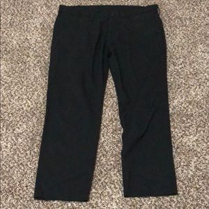 Haggar Black H26 Dress Pants. 40x30.